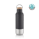 [DWHL 3160] AVERSA - Hans Larsen RCS Recycled Stainless Steel Insulated Water Bottle - Black