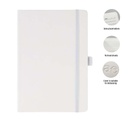 JURSI - Giftology A5 PU Notebook with Pen Loop - White