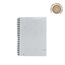 LUGO - eco-neutral® B6 Soft Cover Handmade Seed Paper Spiral Notebook