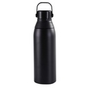 [DWHL 3268] EVORA - Hans Larsen Double Wall Stainless Steel Vacuum Bottle - 750ml - Black