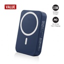 [ITWC 1305] Maglite 10K - 10000 mAh Magnetic Wireless Power Bank - Navy Blue 