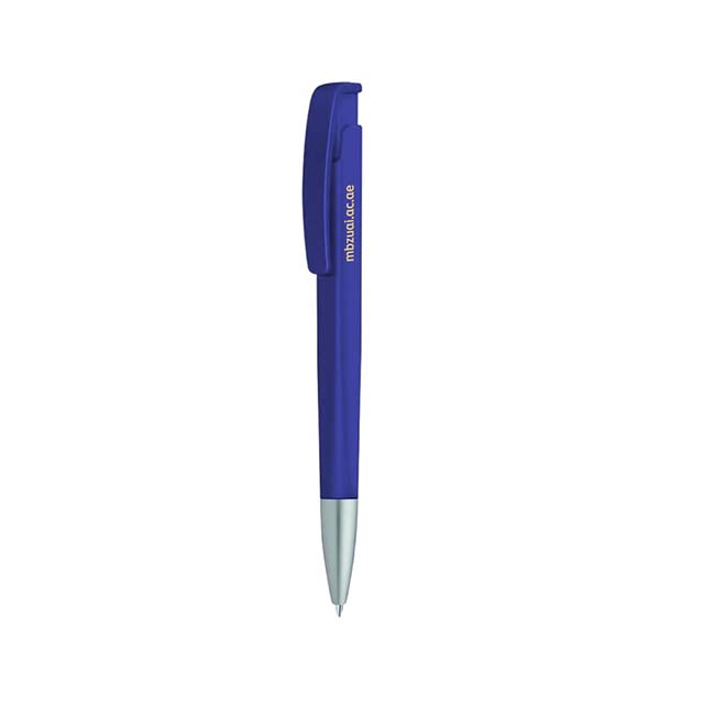 MBZUAI Plastic Pen - Dark Blue