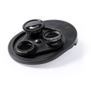 DEPOK - Universal Lens System For Smartphone 4-in-1 Black