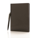 XD A5 Hard Cover Notebook With Pen - Black