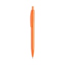 [STMK 118] Push-up Ball Pen With Monochrome Design - Orange