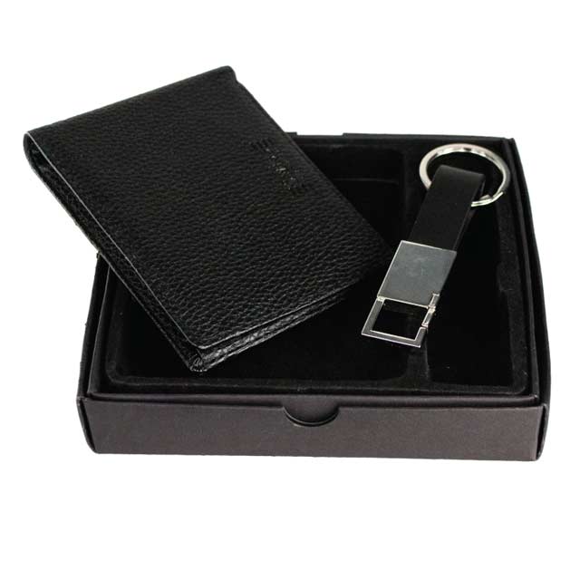 TRIAP - Set of Men's Wallet and Keychain
