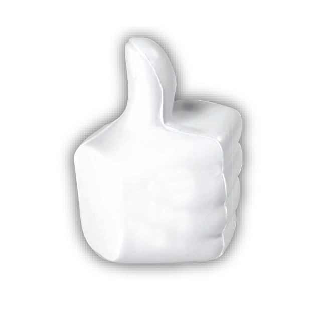 THUMPI Thumbs Up Shape Stress Reliever - White