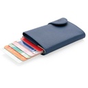 VATRA - c-secure PU RFID Card Holder & Wallet Navy Blue
