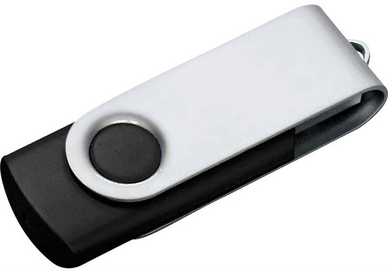 Classic Swivel USB - Black - 4GB