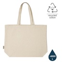 BORKUM - GRS-certified Recycled Cotton Beach / Shopping Bag - Natural