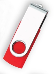[UD 706 USB Red-8GB] Classic Swivel USB - Red - 8GB