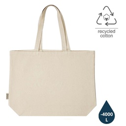 [CTEN 426] NIDDA - Recycled Cotton Beach / Shopping Bag - 300GSM - Natural