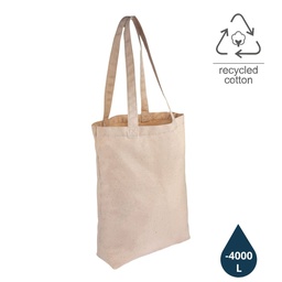 [CTEN 429] JUCHEN - Recycled Cotton Tote Bag - 300GSM - Natural
