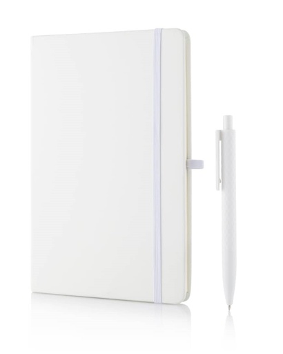 [GSGL 209] LIBELLET Giftology A5 Notebook With Pen Set (White)