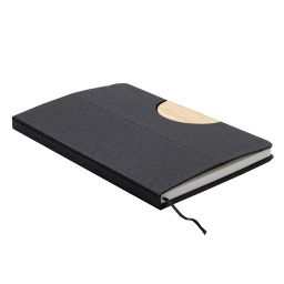 [NBEN 109] STADE - A5 Hard Cover Notebook with Folding Phone Stand