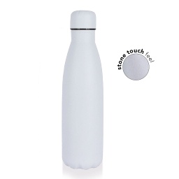 [DWGL 3130] RONDA - Stone Touch Insulated Water Bottle - White
