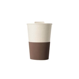 [DWEN 3144] MALTA - Reusable Wheatstraw Cup 350ml - Brown