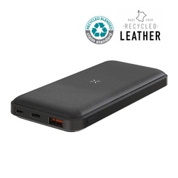 [ITPB 1140] ALBECK - Recycled Leather 10000mAh PD Powerbank - Black