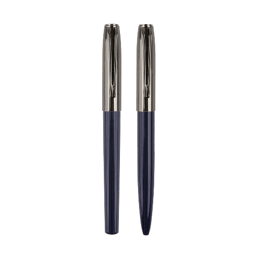 [WIGS 5145] NORA - Gift Set of Roller and Ball Pen - Navy Blue