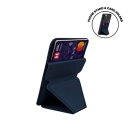 [ITGL 1148] ODDA - Mag Card Holder with Phone Stand - Blue