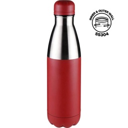 [DWHL 3153] HOPA - Hans Larsen Double Wall Stainless Steel Water Bottle - Red