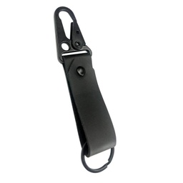 [MSKC 9114] LISBON - Keychain - Black