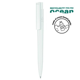 [WIPP 5194] UMA PRO F OCEAN Recycled Plastic Pen - White