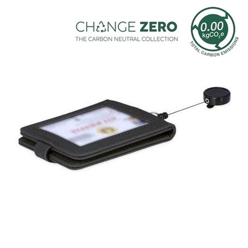 [CHSN 4008] KOLN - Santhome ID Cardholder with Reel Badge - Black