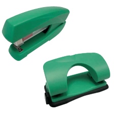 [MT 331] Poomo Set Of Stapler &amp; Punch